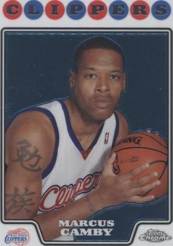 2008-09 Topps Chrome - Marcus Camby #103