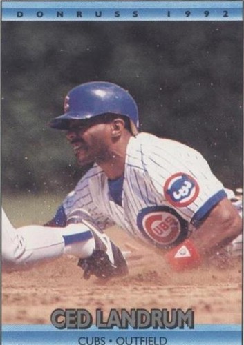 1992 Donruss - Ced Landrum #662