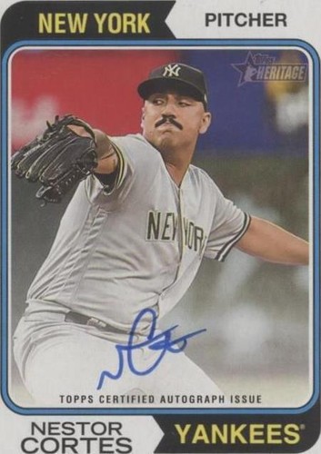 2023 Topps Heritage High Number - Nestor Cortes #ROA-NCS