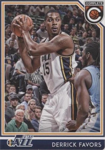 2016-17 Panini Complete - Derrick Favors #136