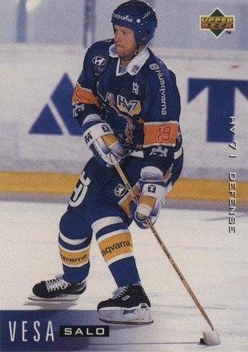 1995-96 Upper Deck Swedish - Vesa Salo #81