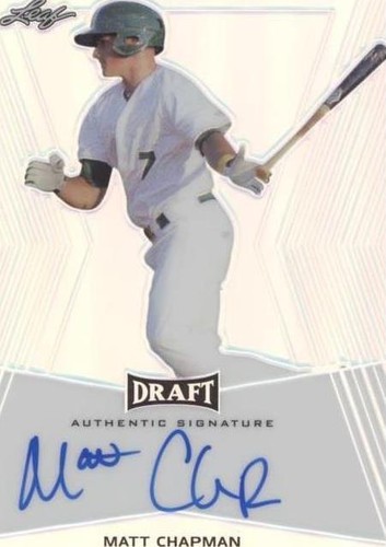 2014 Leaf Metal Draft - Matt Chapman #BA-MC3