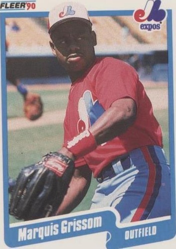 1990 Fleer - Marquis Grissom #347
