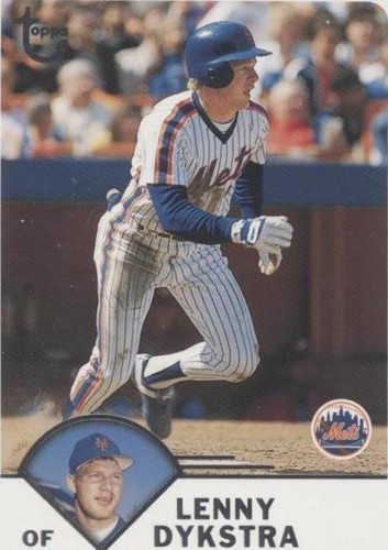 2003 Topps Retired Signature Edition - Lenny Dykstra #49