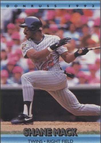 1992 Donruss - Shane Mack #345