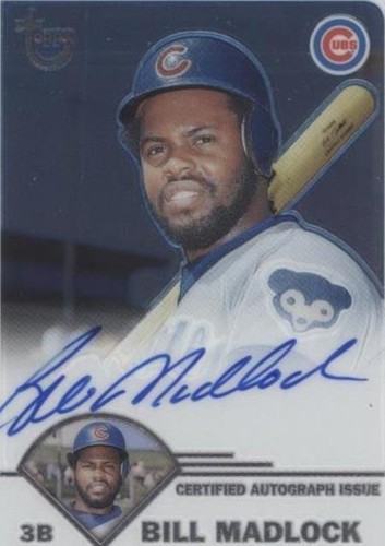 2003 Topps Retired Signature Edition - Bill Madlock #TA-BM