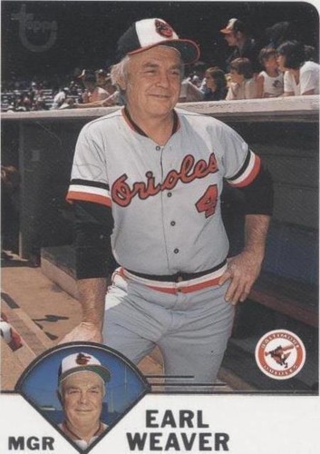 2003 Topps Retired Signature Edition - Earl Weaver #42