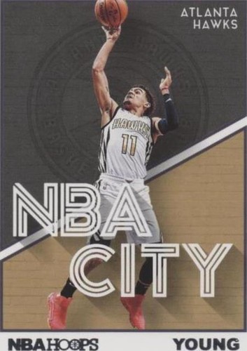 Trae Young RC Auto Cornerstones トレイ・ヤング 2018-19 Cornerstones Trae Young Crystal Rookie Quad Patch