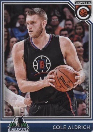 2016-17 Panini Complete - Cole Aldrich #344