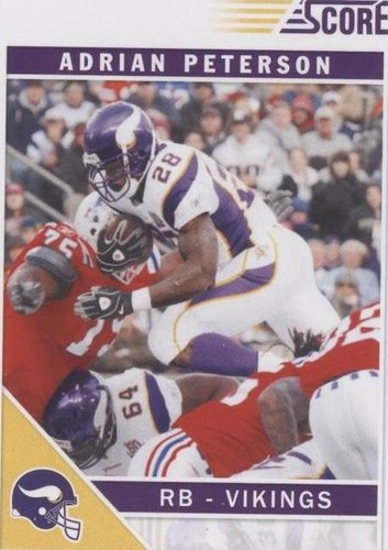 2011 Score Adrian Peterson #159