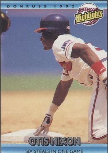 1992 Donruss - Otis Nixon #33