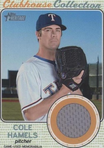 2017 Topps Heritage - Cole Hamels #CCR-CH