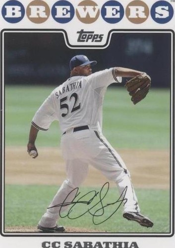 2008 Topps Updates & Highlights - C.C. Sabathia #UH300