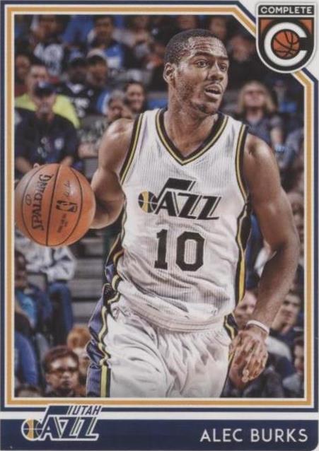 2016-17 Panini Complete - Alec Burks #133