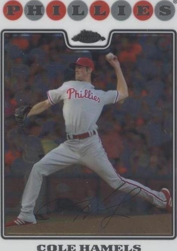 2008 Topps Chrome - Cole Hamels #10
