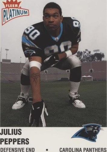 2003 Fleer Platinum Julius Peppers #57