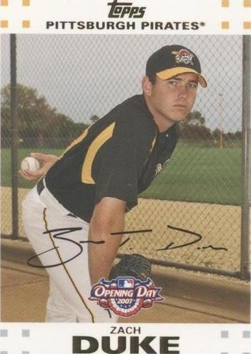 2007 Topps Opening Day - Zach Duke #4