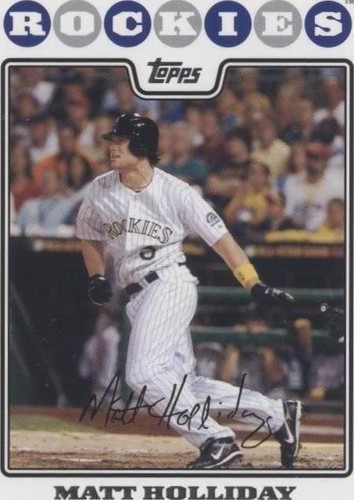 2008 Topps - Matt Holliday #400