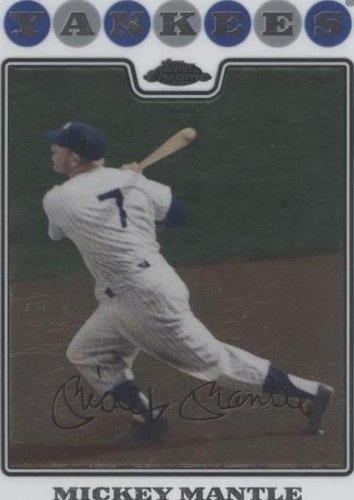 2008 Topps Chrome - Mickey Mantle #7