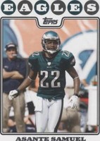 2008 Topps Asante Samuel #250