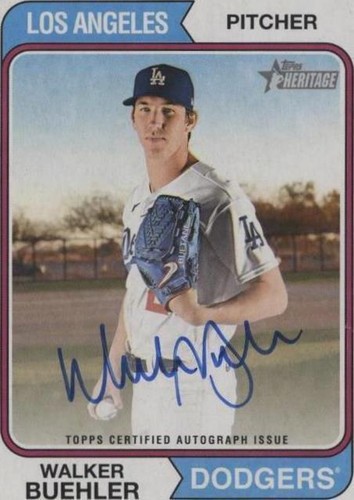 2023 Topps Heritage High Number - Walker Buehler #ROA-WB