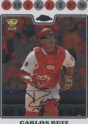 2008 Topps Chrome - Carlos Ruiz #77