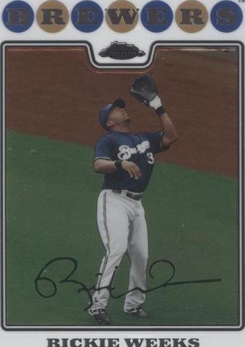 2008 Topps Chrome - Rickie Weeks #175