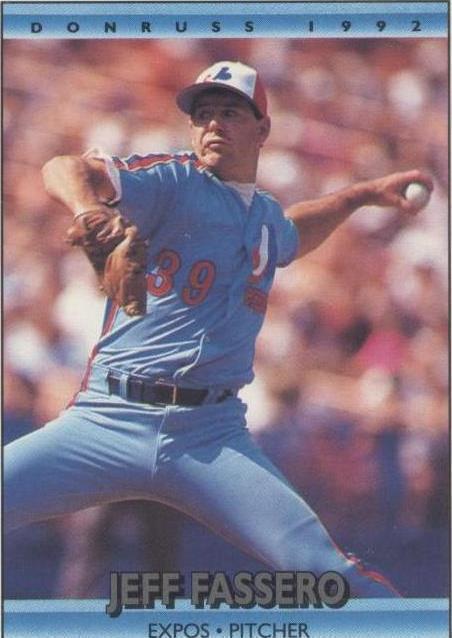 Donruss 1992 - Jeff Fassero #717