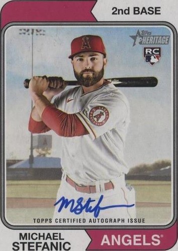 2023 Topps Heritage High Number - Michael Stefanic #ROA-MS