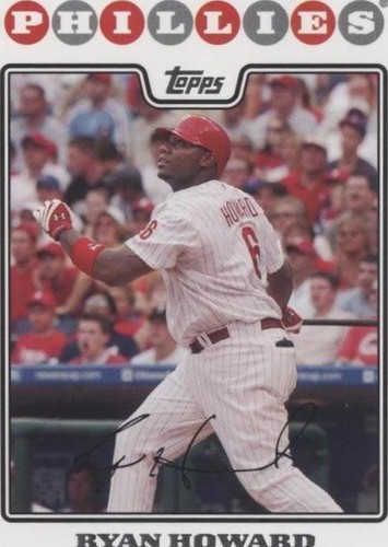 2008 Topps - Ryan Howard #100