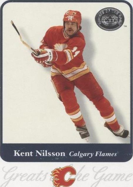 2001-02 Fleer Greats of the Game - Kent Nilsson #89