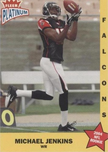2004 Fleer Platinum Michael Jenkins #166