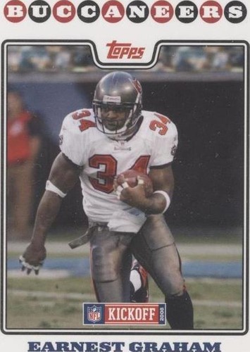 2008 Topps Kickoff Earnest Graham #80