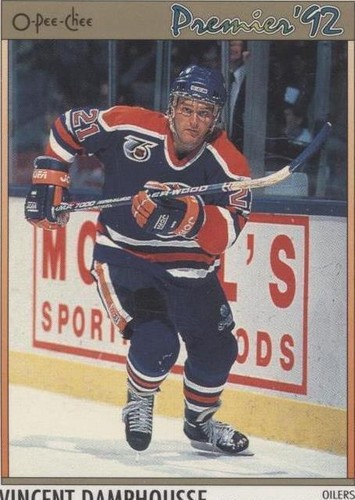 1991-92 O-Pee-Chee Premier - Vincent Damphousse #104