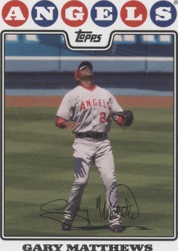 2008 Topps - Gary Matthews Jr. #525