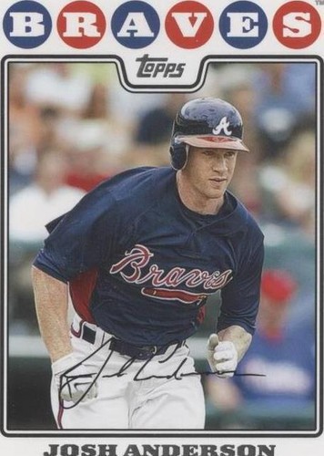 2008 Topps Updates & Highlights - Josh Anderson #UH7