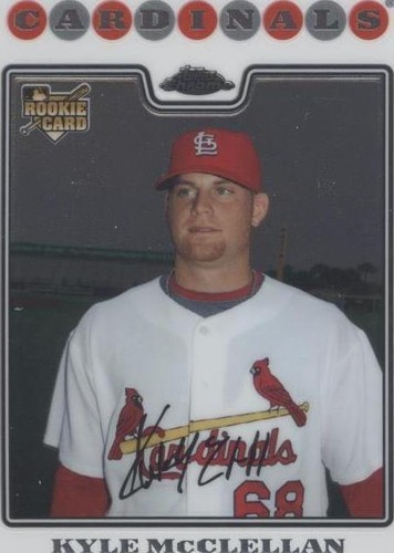 2008 Topps Chrome - Kyle McClellan #215