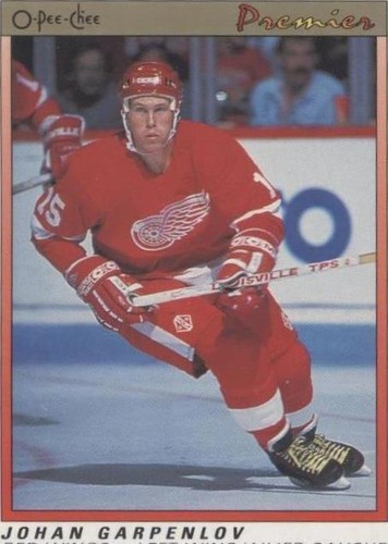 1990-91 O-Pee-Chee Premier - Johan Garpenlov #35