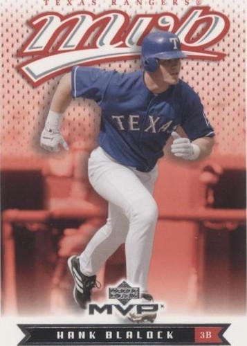 2003 Upper Deck MVP - Hank Blalock #209