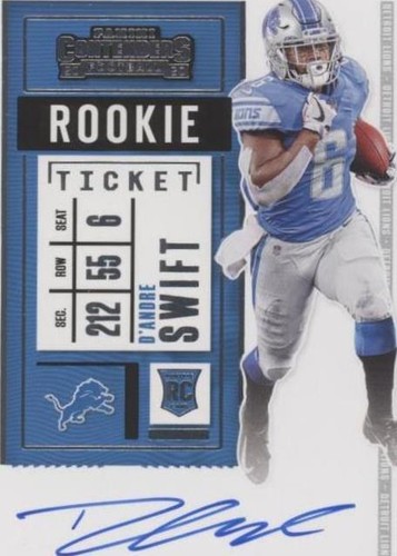 2020 Panini Contenders D'Andre Swift #115