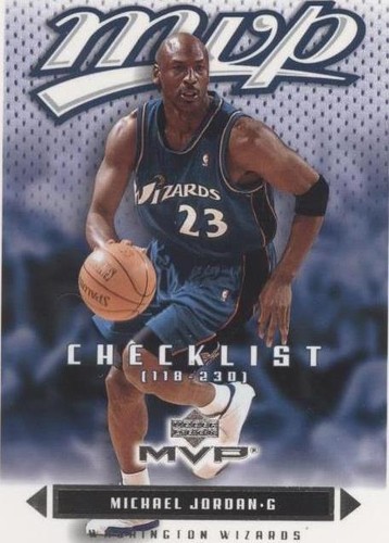 Michael Jordan - 2003 Upper Deck UD MVP Silver #190 PSA 10