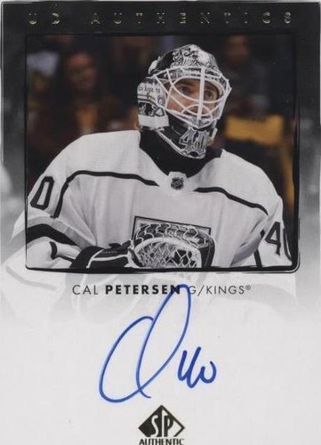 2022-23 SP Authentic - Cal Petersen #UDA-CP