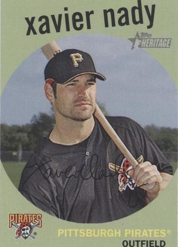 2008 Topps Heritage - Xavier Nady #267