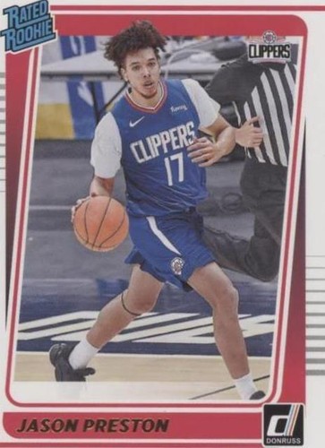 2021-22 Panini Donruss - Jason Preston #210