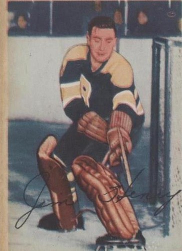 1953-54 Parkhurst - Jim Henry #86