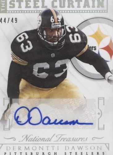 2015 Panini National Treasures Dermontti Dawson #SCS-DD