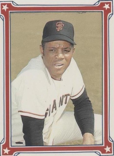 1984 ASA The Willie Mays Story Baseball Trading Cards