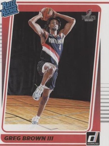 2021-22 Panini Donruss - Greg Brown III #245