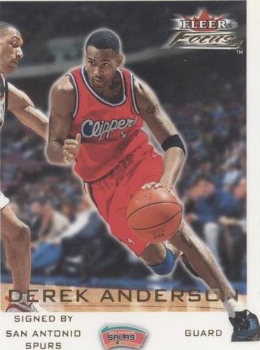 2000-01 Fleer Focus - Derek Anderson #126