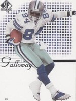 2002 SP Authentic Joey Galloway #83